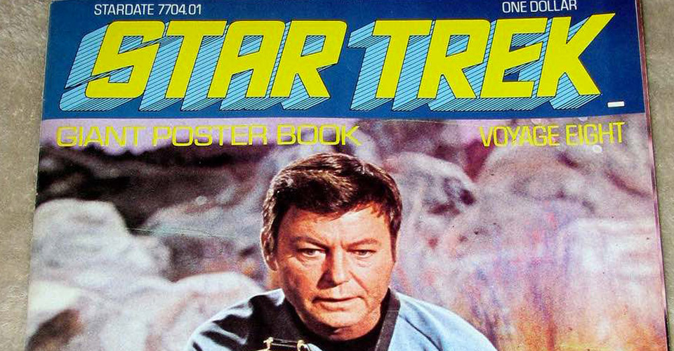 Star Trek dergi kapağı